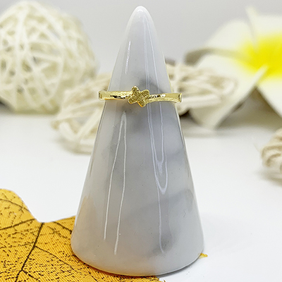 四葉草黃金戒指